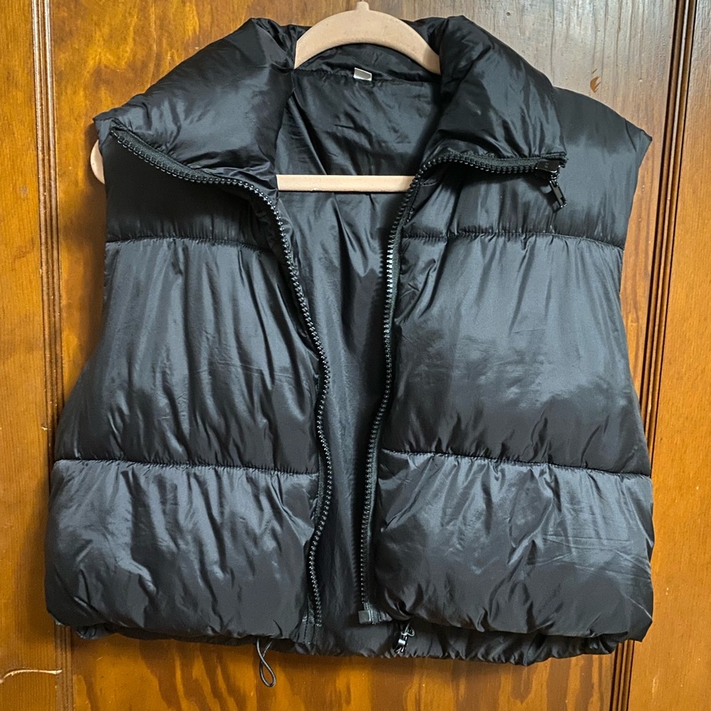 Black Puffer Vest